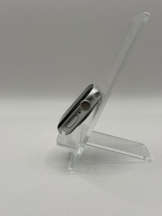 Apple Series 6 40mm Silver Aluminium Case Blue Sport Band 75% Battery