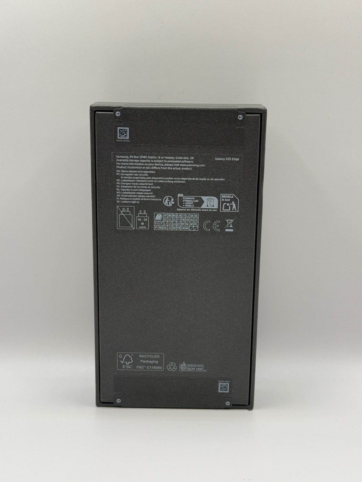 Samsung Galaxy S25 Edge 512GB AI Titanium Jetblack Unlocked Brand New Sealed