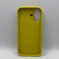 Apple Silicone Iphone 16 Yellow Case MagSafe Cover Genuine Used But Excellent
