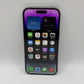 Apple Iphone 14 Pro 128GB Purple Unlocked Warranty Used Condition Face ID Issue