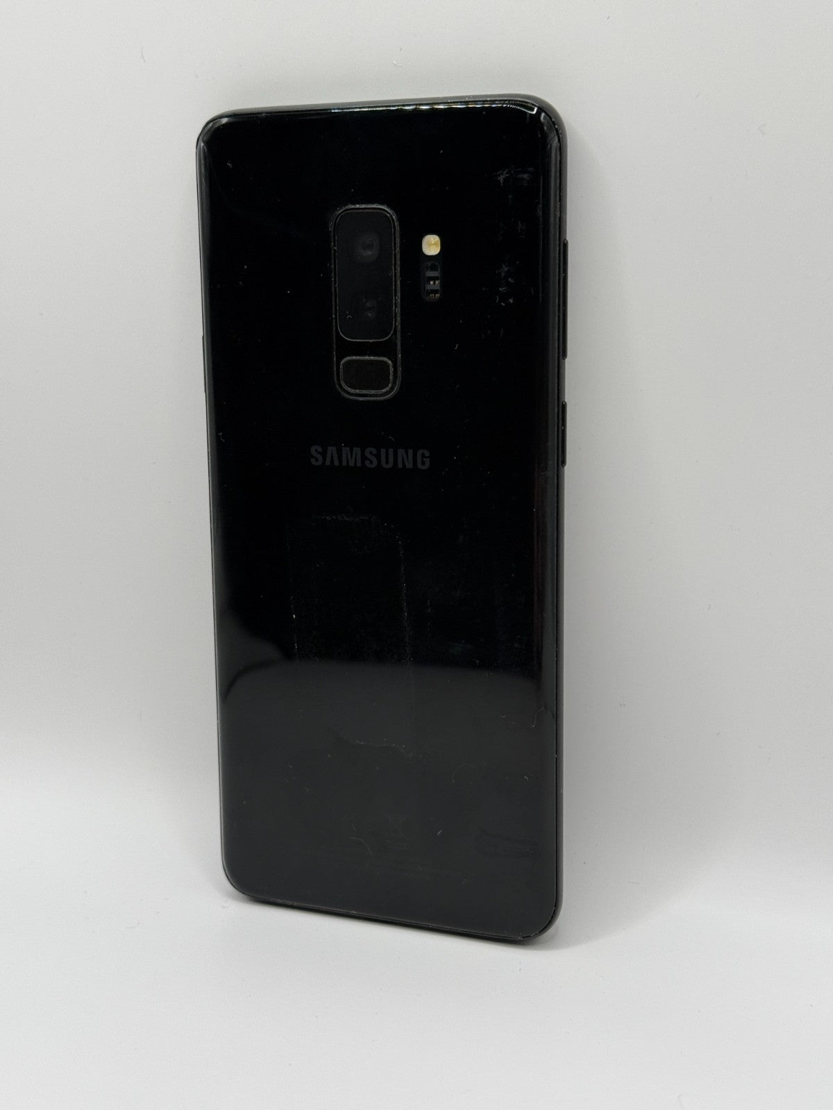 Samsung Galaxy S9 Plus 128GB Midnight Black Unlocked Cracked Screen LCD Bleed