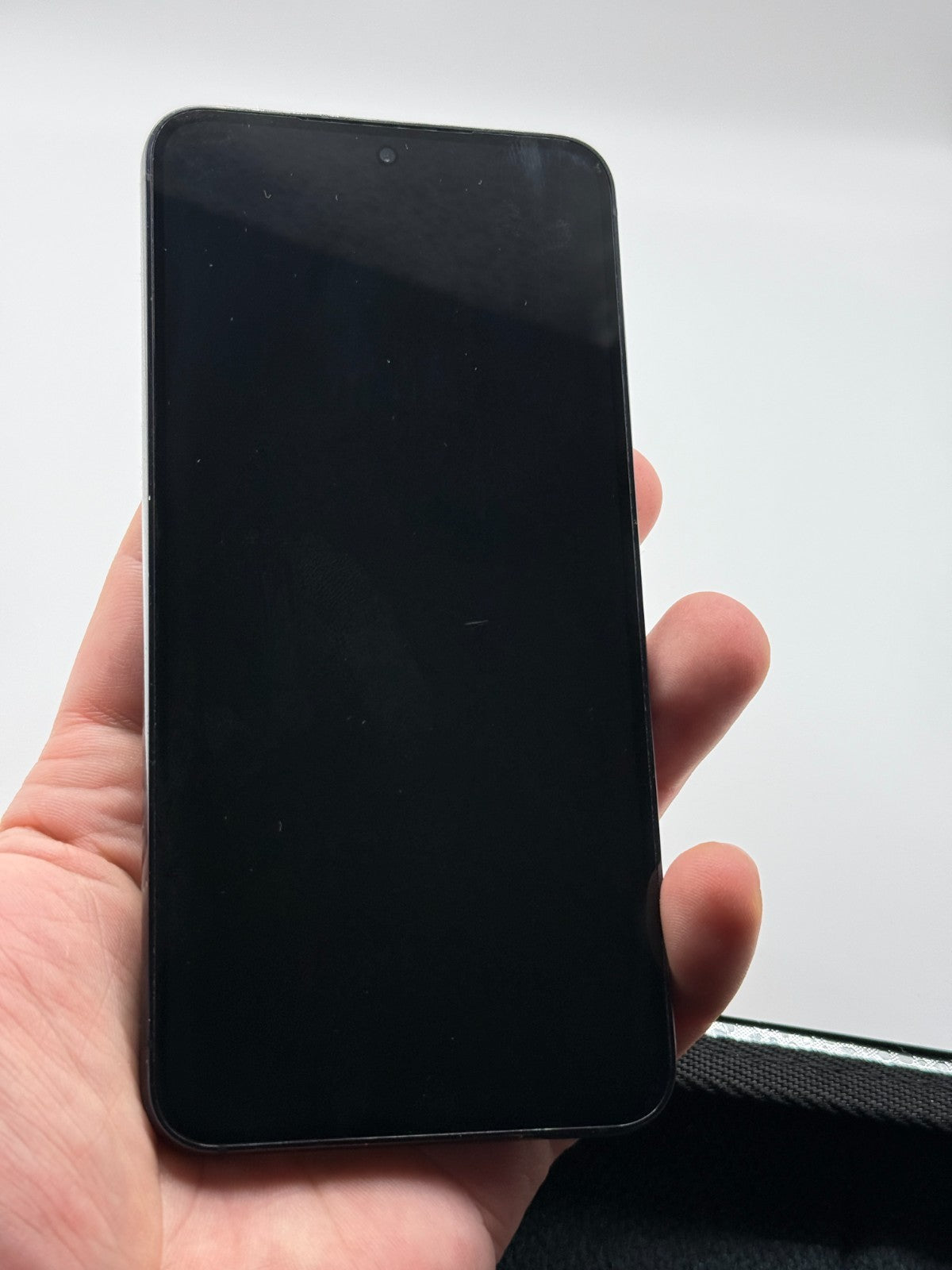 Samsung Galaxy S23 128GB Phantom Black Very Good Condition Boxed Warranty