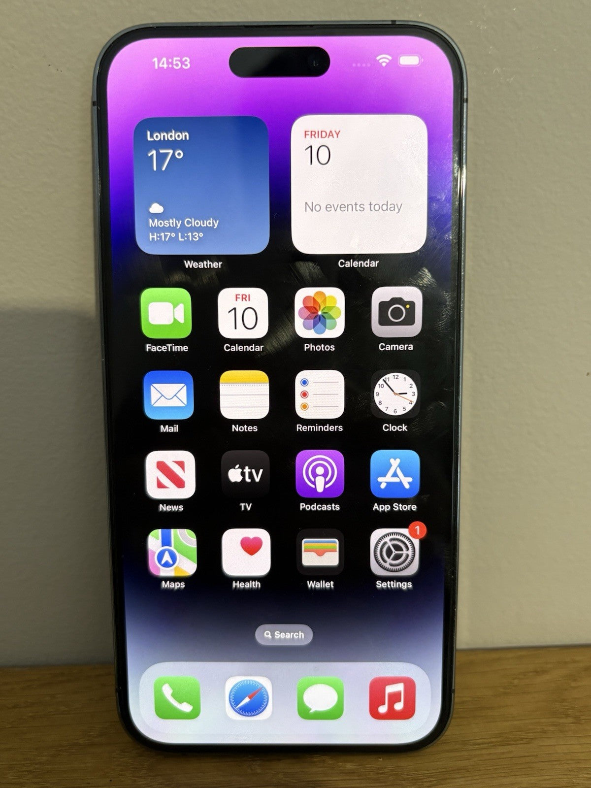 Apple iPhone 14 Pro Max 256GB (C237) Deep Purple 5G Unlocked Warranty