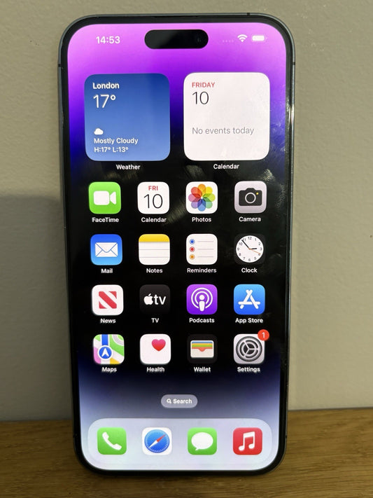 Apple iPhone 14 Pro Max 256GB (C237) Deep Purple 5G Unlocked Warranty