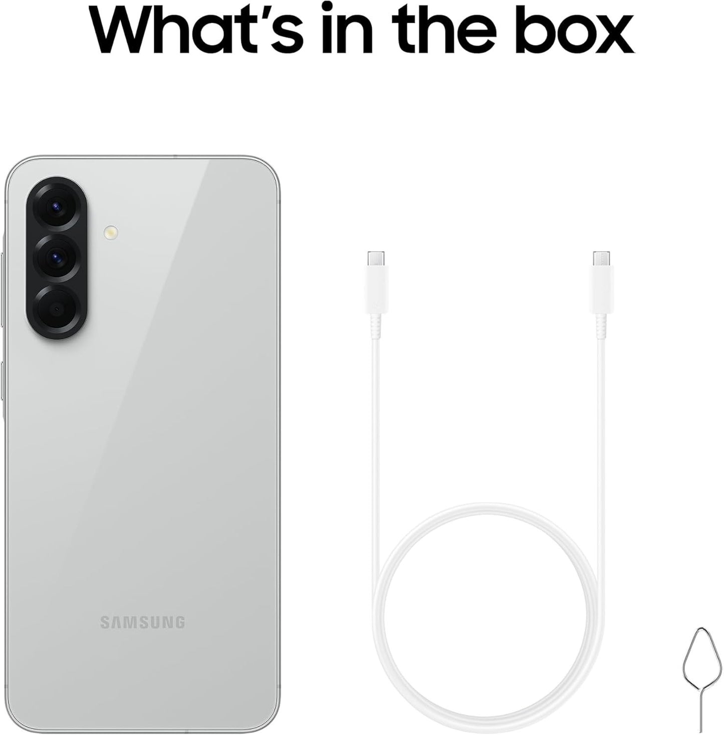 Samsung Galaxy A56 5G 256GB Lightgray Unlocked Brand New Sealed Warranty