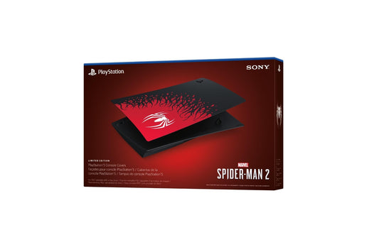 Official Spider-Man 2 PS5 PlayStation 5 Cover Plates Digital Edition Excellent