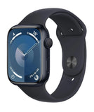 Apple Watch Series 9 41mm (V23) Aluminum Case with Sport Band Midnight S/M GPS