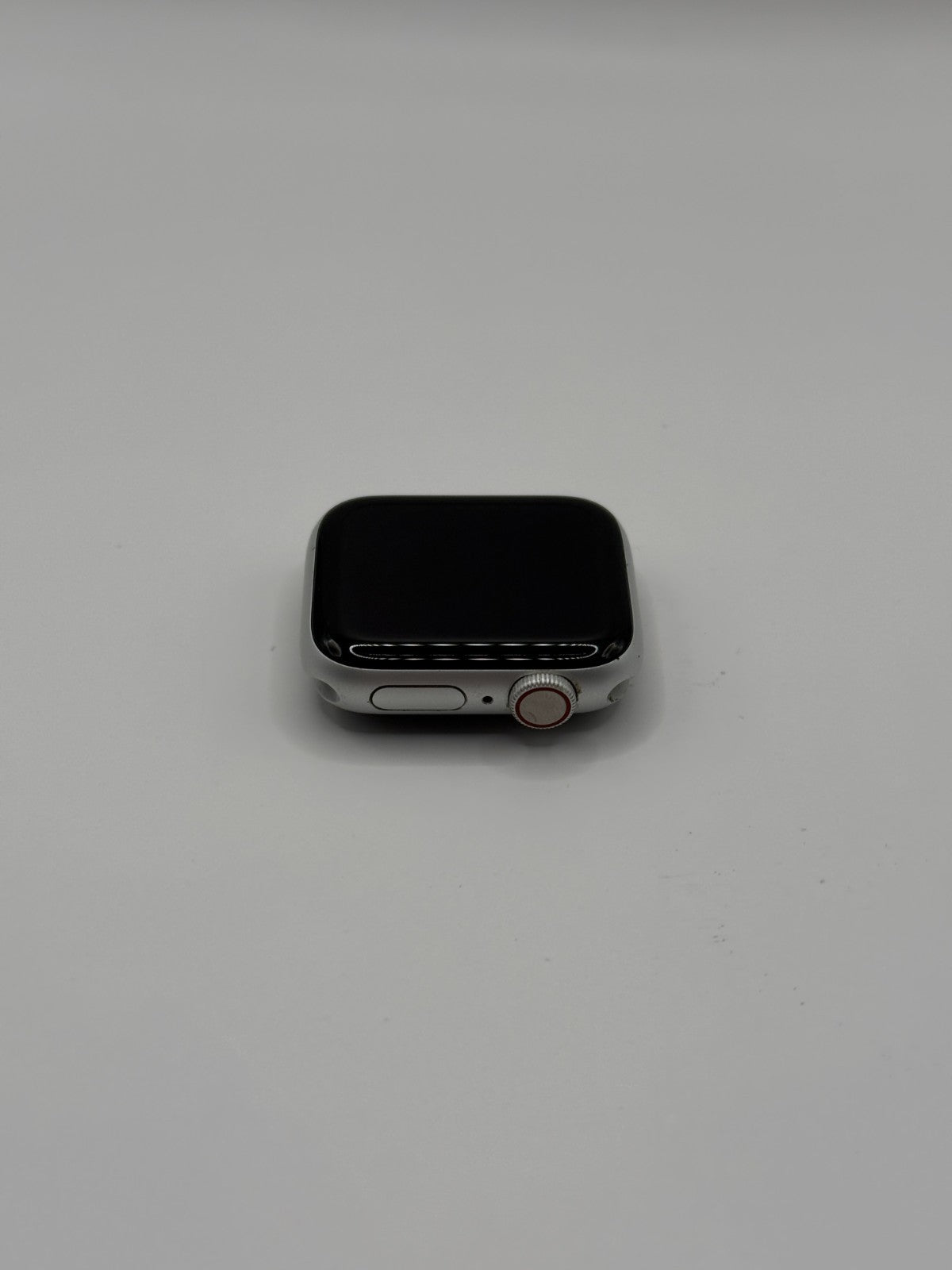 Apple Watch Series 6 40mm Gps And Cellular Silver Black Sport Band Very Good
