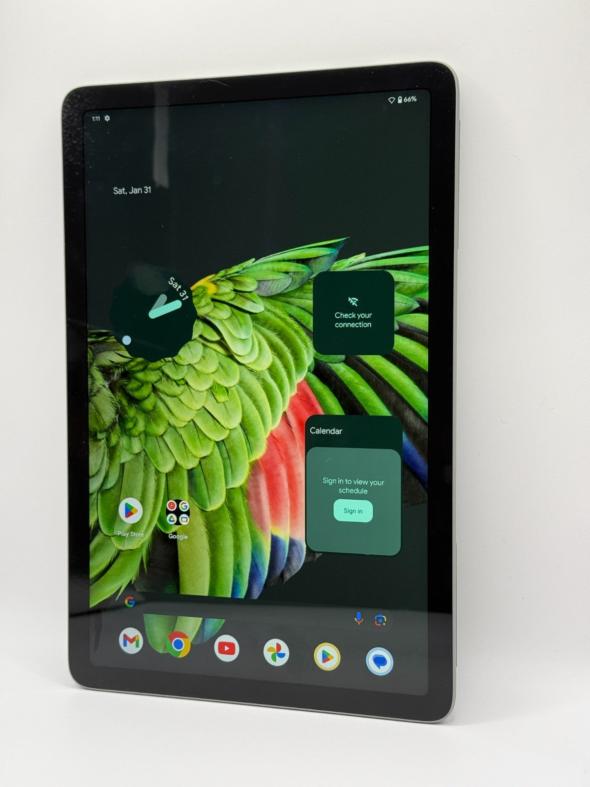 Google Pixel Tablet 128GB Wi-Fi 11" Hazel Colour Excellent Condition Warranty