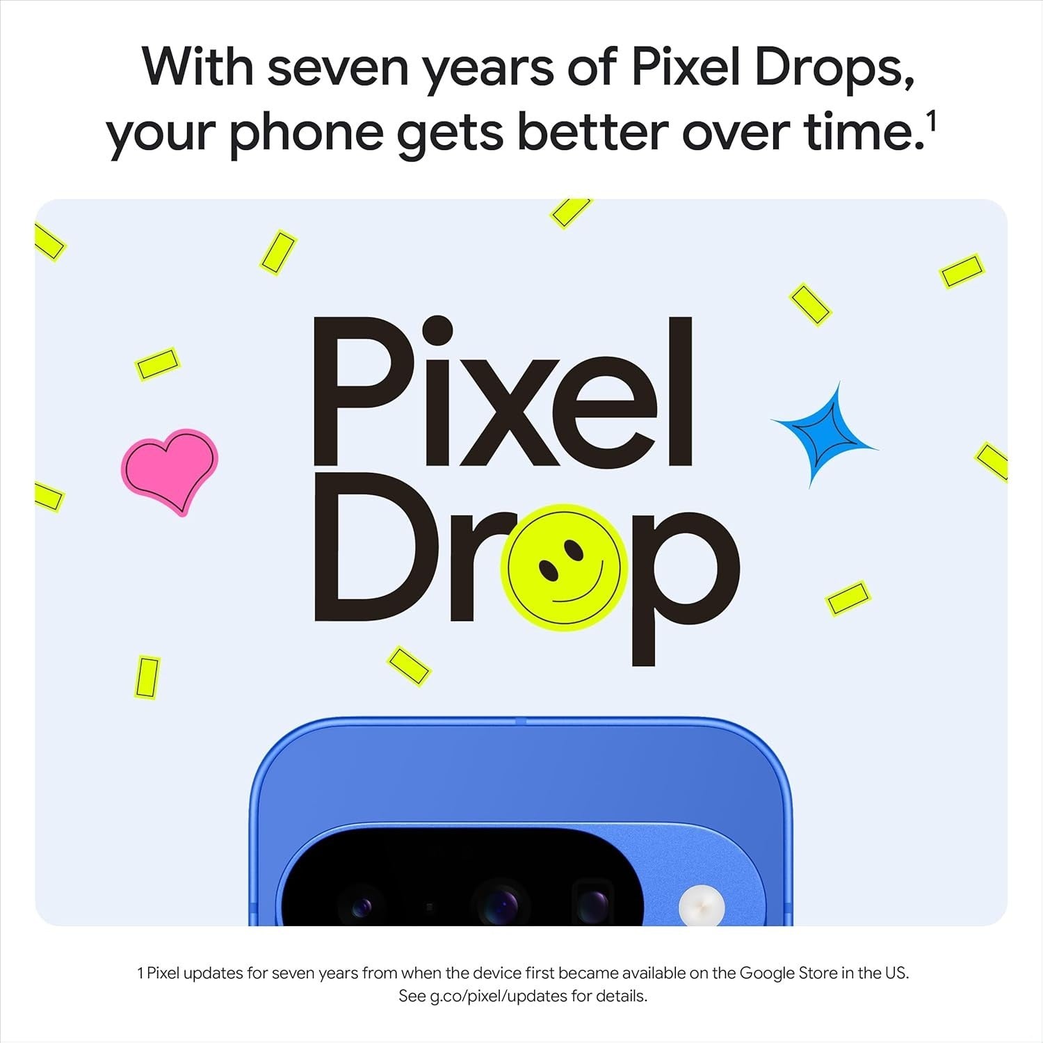 Google Pixel 10 Indigo Blue 5G 128GB 6.3 Display Brand New Sealed Unlocked