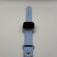 Apple Series 6 40mm Silver Aluminium Case Blue Sport Band 75% Battery
