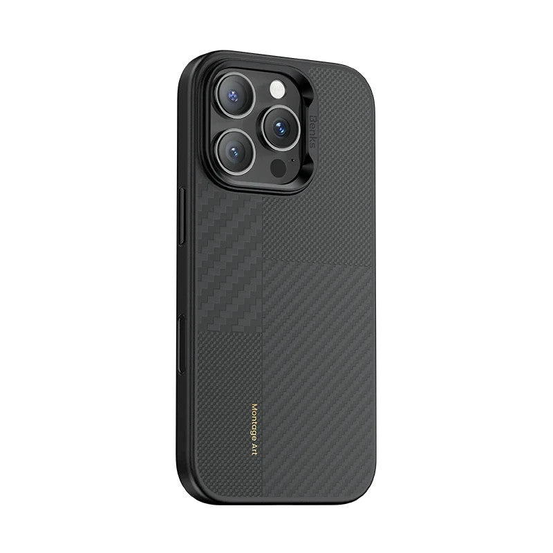Benks ArmorPro Montage Black Iphone 16 Pro Max With Camera Control Magnetic