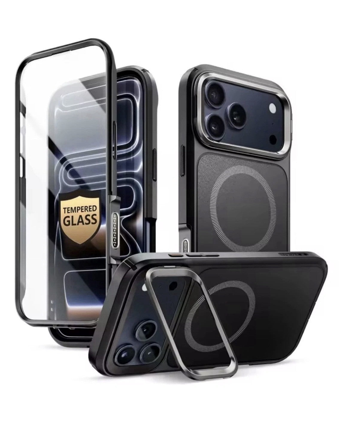 i-Blason Premium Wireless Case iPhone 17 Pro Max Full-Body Shockproof Cover