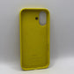 Apple Silicone Iphone 16 Yellow Case MagSafe Cover Genuine Used But Excellent