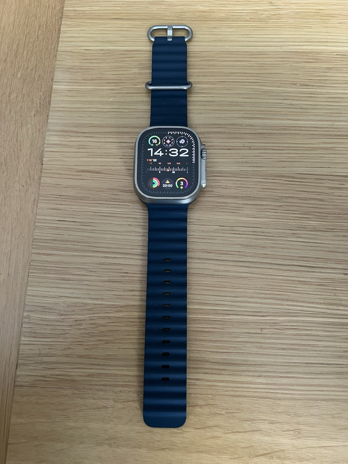 Apple Watch Ultra 49mm (0613529) Titanium & Ceramic Case GPS + LTE 94% Battery