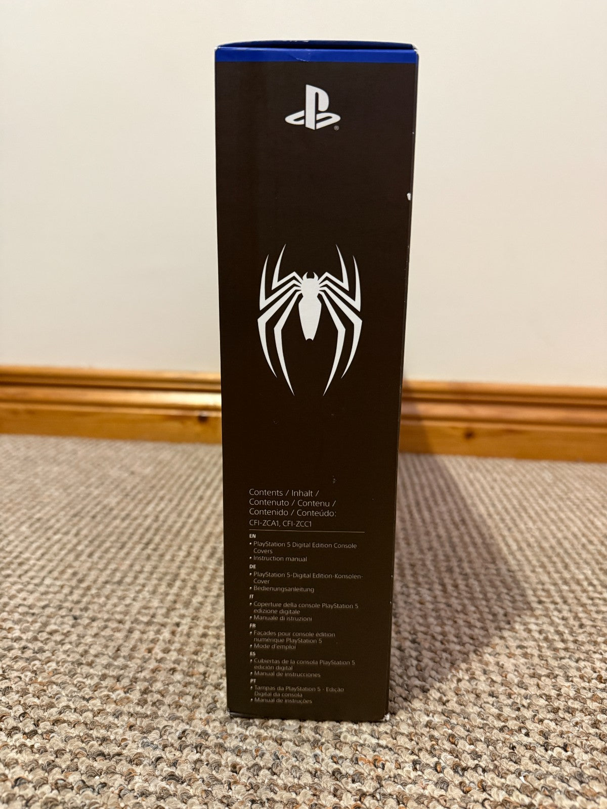 Official Spider-Man 2 PS5 PlayStation 5 Cover Plates Digital Edition Excellent