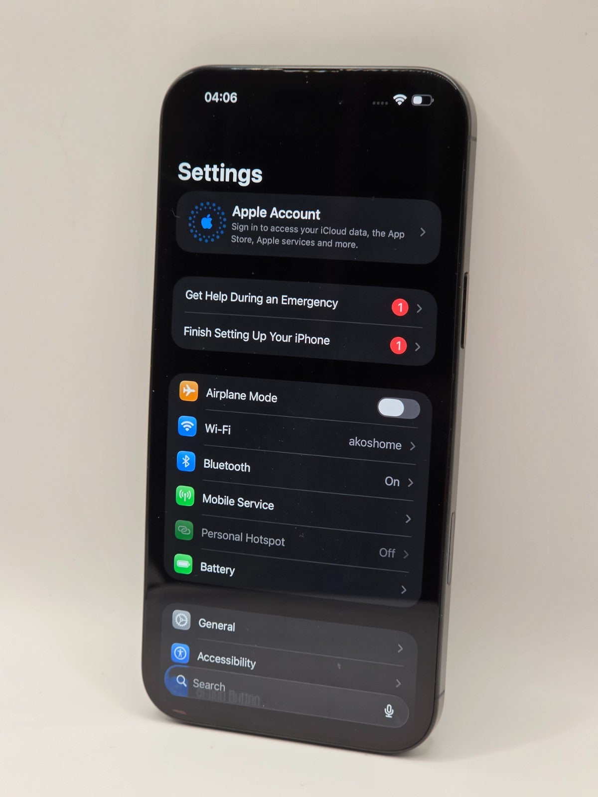 Apple Iphone 16 Pro Max 256GB 5G Unlocked Black Titanium Very Good Condition