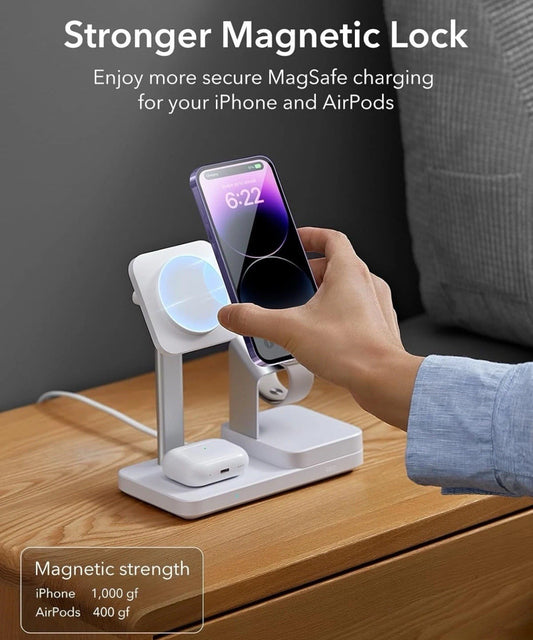 ESR 65W 5-in-1 GaN Charging Station Designed for MagSafe Charger Stand