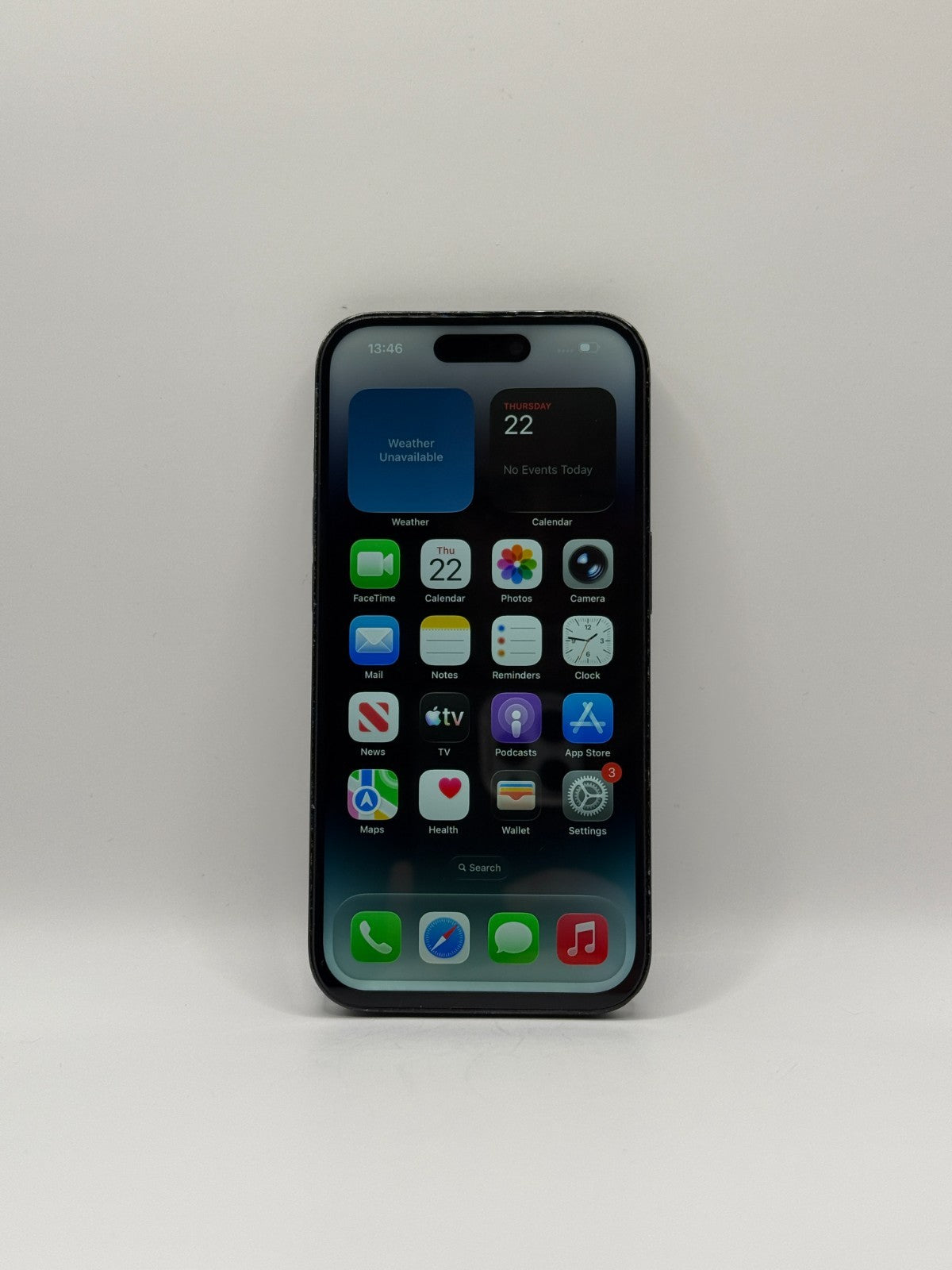 Apple Iphone 14 Pro 128GB Space Black Unlocked Warranty Very Good Condition 92%