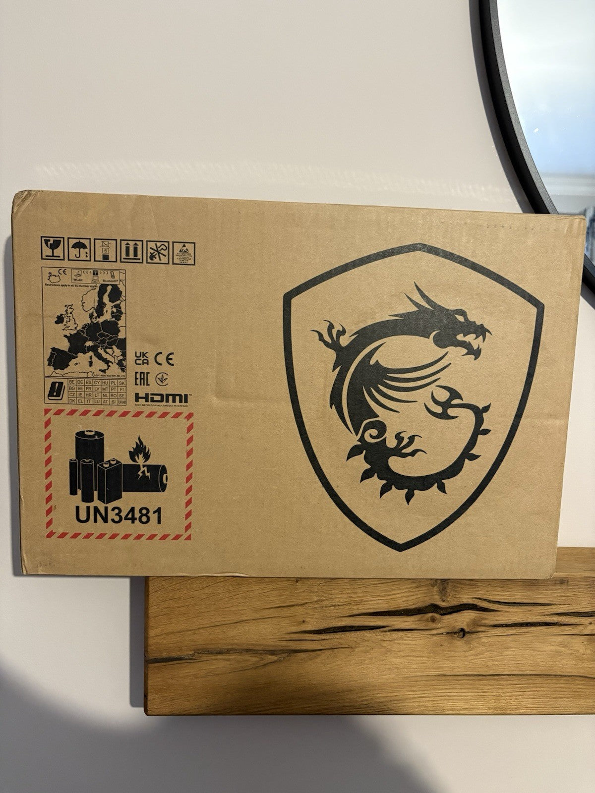 MSI Thin GF63 12VF-294UK 15.6" Gaming Laptop Intel i7 12th 16GB 512GB 4060