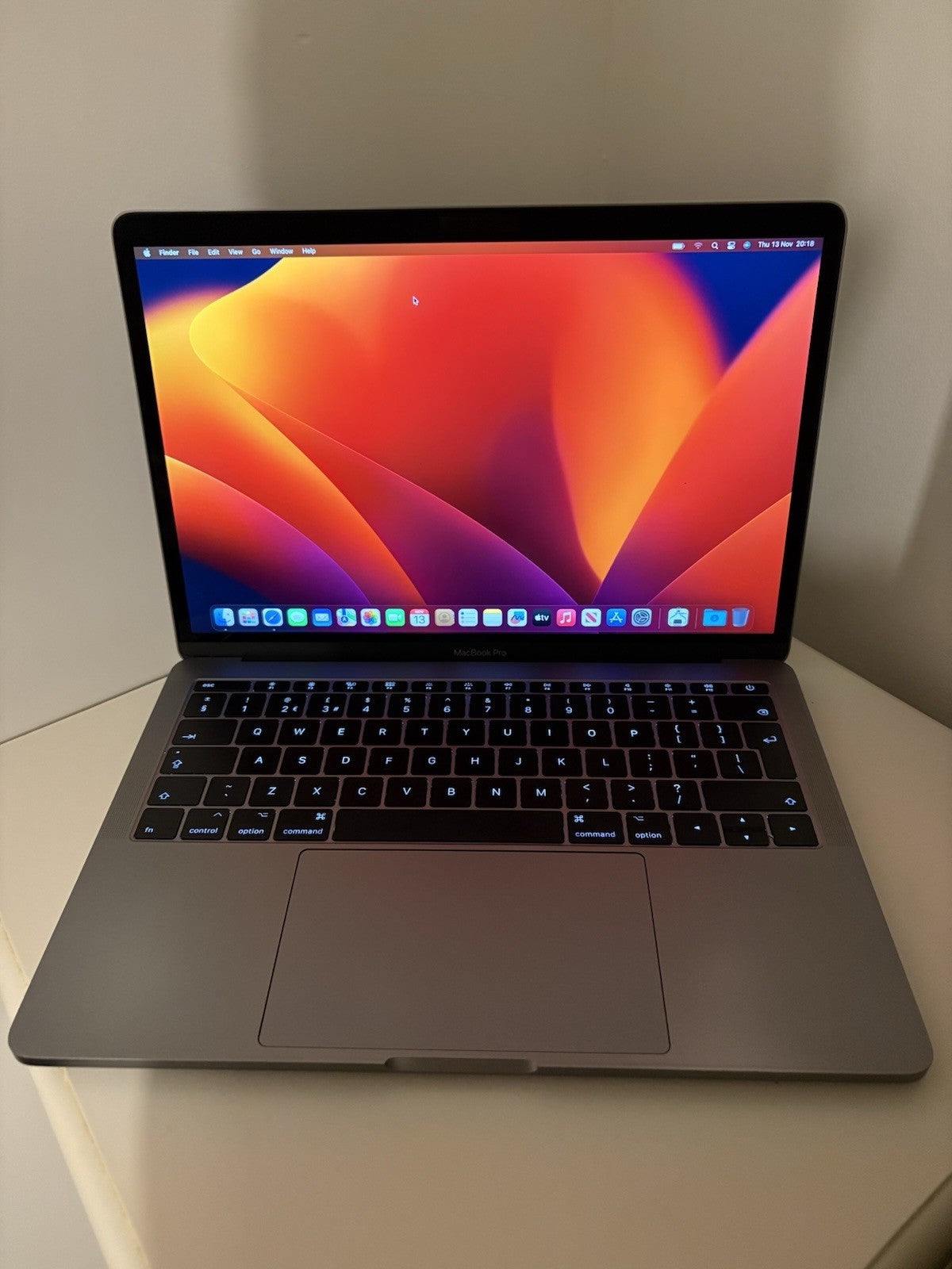 Apple MacBook Pro Retina 13.3" 2017 (P160) 256GB SSD 8GB Ram 2.3GHz Core i5 Grey