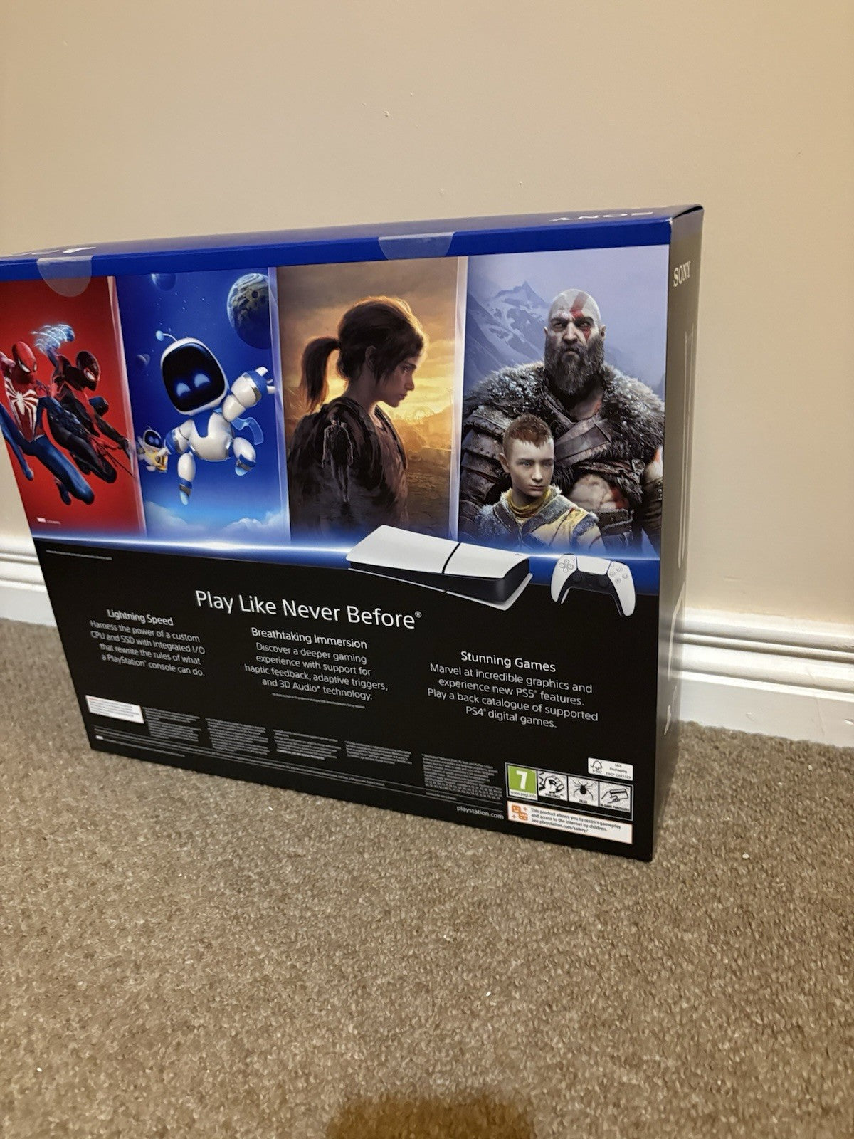 Sony PlayStation 5 Digital Edition Console Slim Ps5 825GB Brand New Sealed Boxed