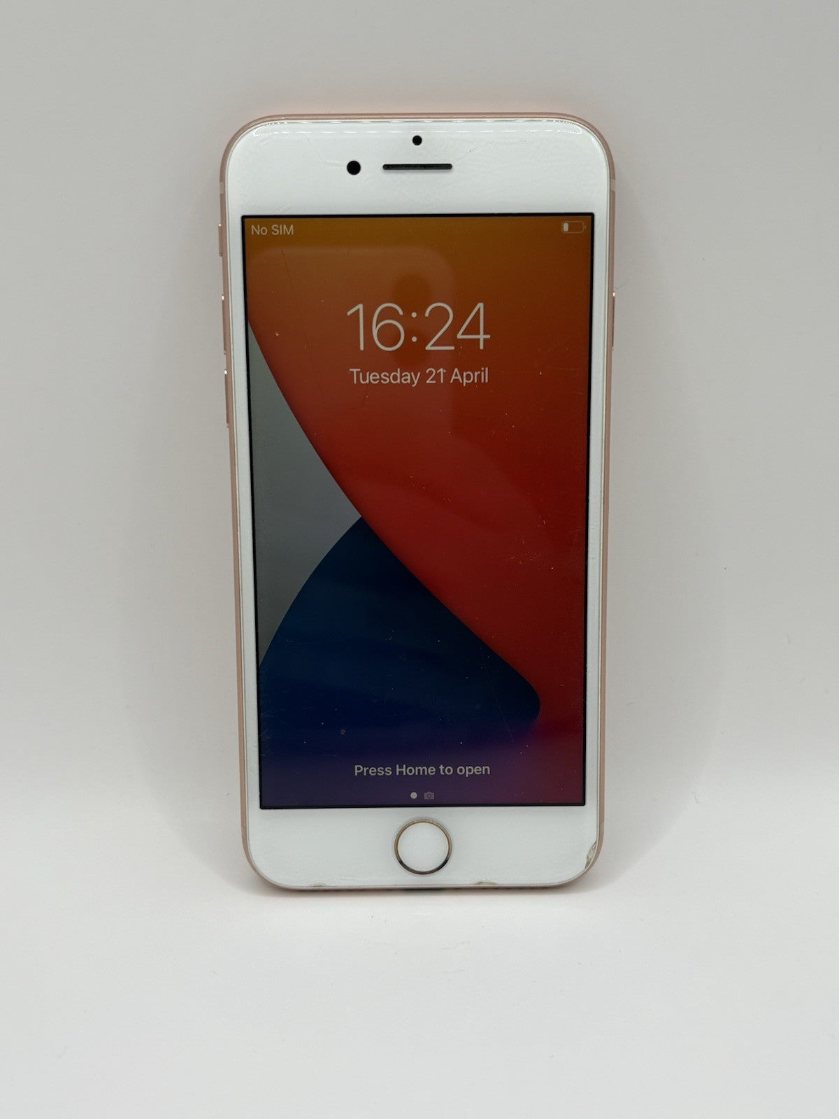 Apple iPhone 8 64GB Rose Gold Cracked Fully Working Unlocked