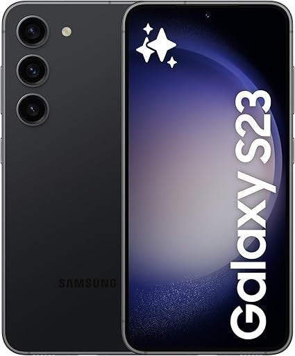 Samsung Galaxy S23 128GB Phantom Black Very Good Condition Boxed Warranty