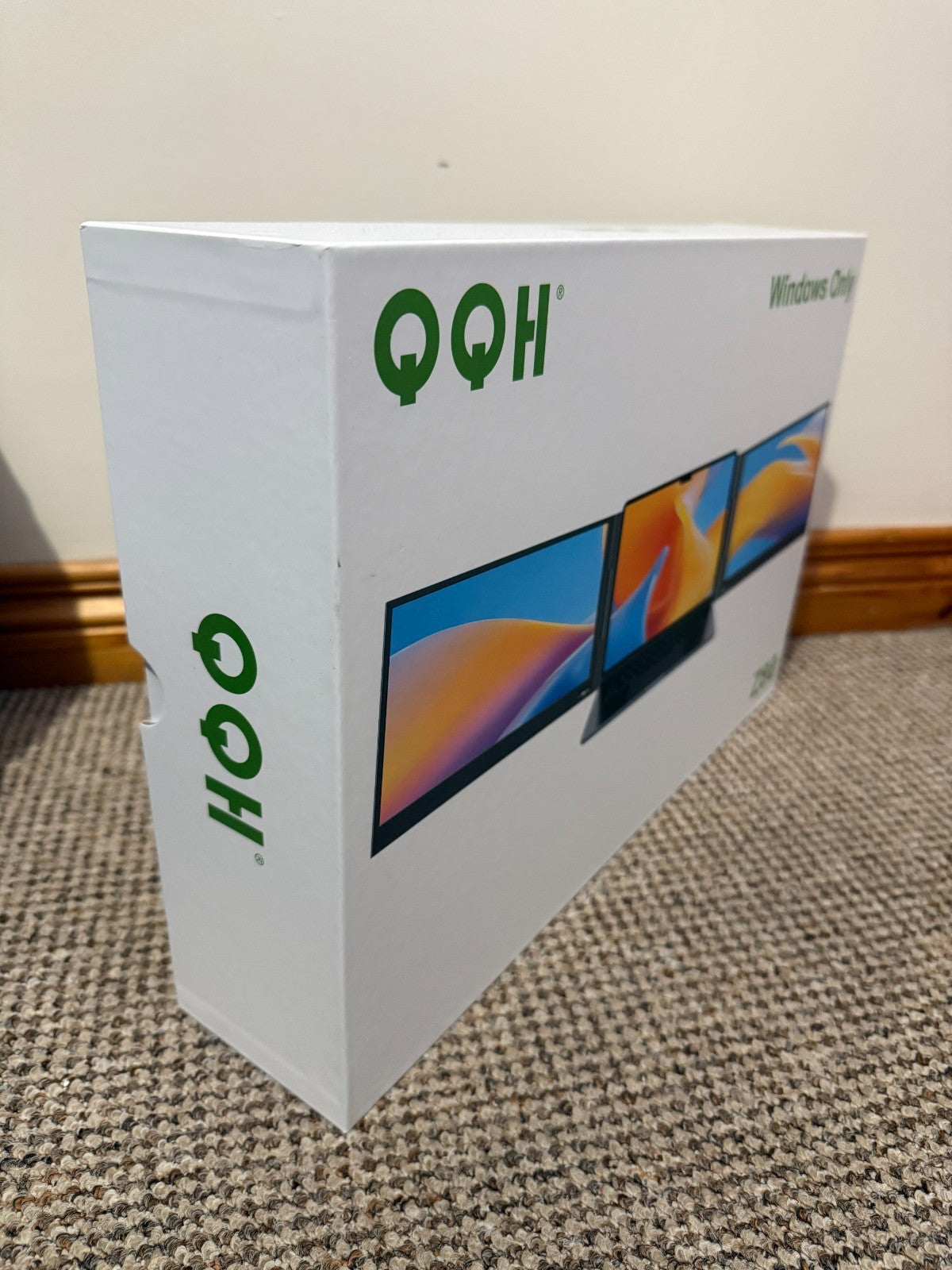 QQH Z80 Portable Dual Monitor Setup For Notebooks Dual 1080P Full HD Ips Led