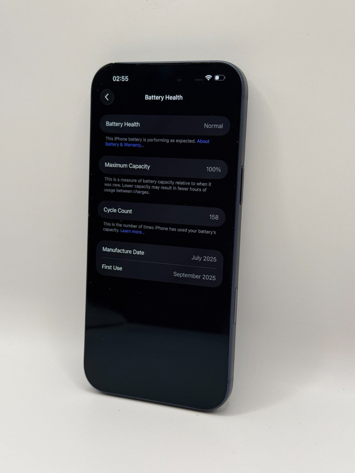 Apple Iphone 17 Pro Max 256GB Deep Blue 5G Warranty Unlocked Very Good Condition