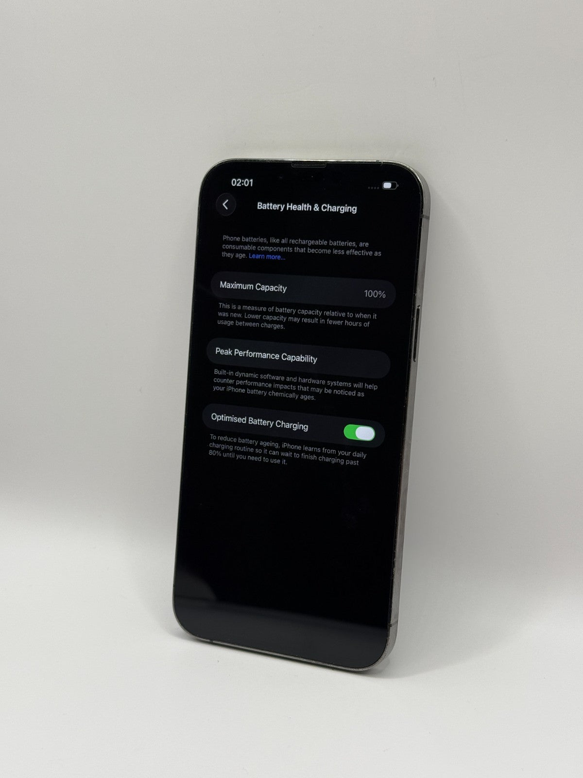 Apple Iphone 13 Pro Max 5G 128GB Graphite Unlocked Excellent Condition Warranty