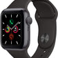 Apple Watch Series 5 44mm Wifi Space Grey Aluminium Case Black Sport Band