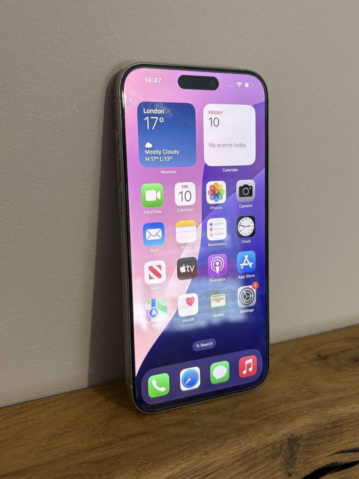 Apple iPhone 15 Pro Max 256GB (C238) White Titanium Unlocked Warranty Boxed