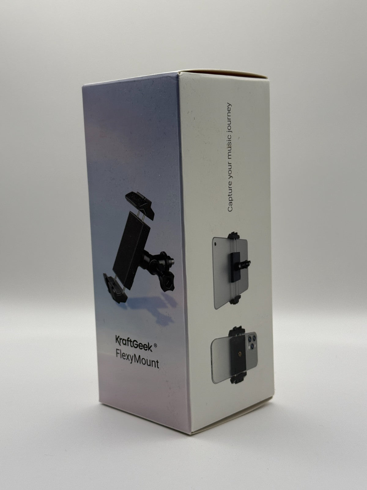 KraftGeek FlexyMount Phone & Tablet up to 13" Holder Sealed New