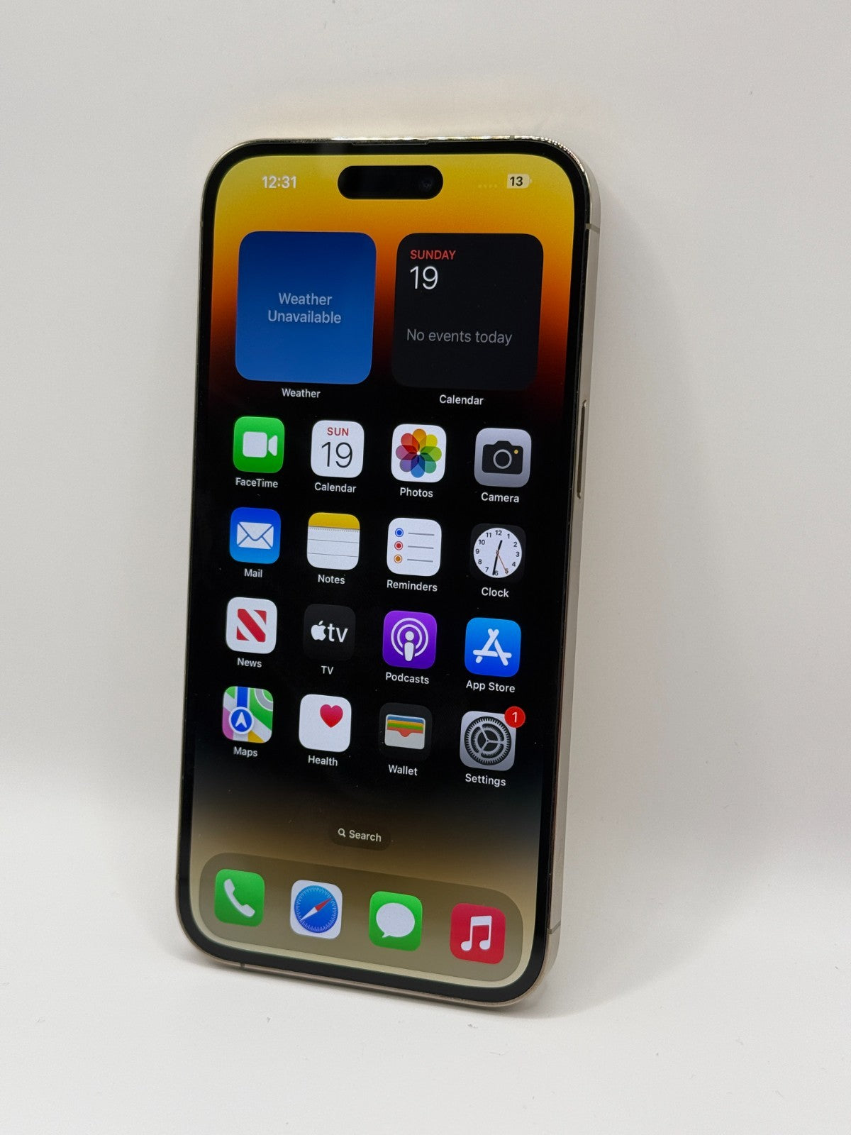 Apple Iphone 14 Pro Max 5G 128GB Gold Very Good Condition Unlocked 85% Battery