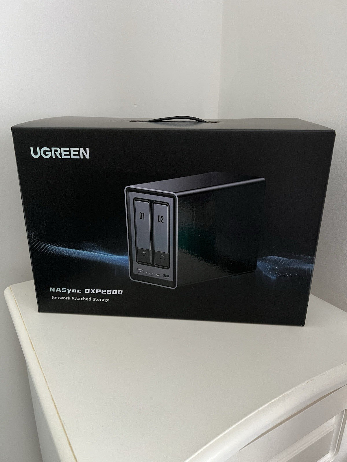 UGREEN NASync DXP2800 (942) 8GB RAM 2 Bay SATA Desktop NAS Expansion Enclosure