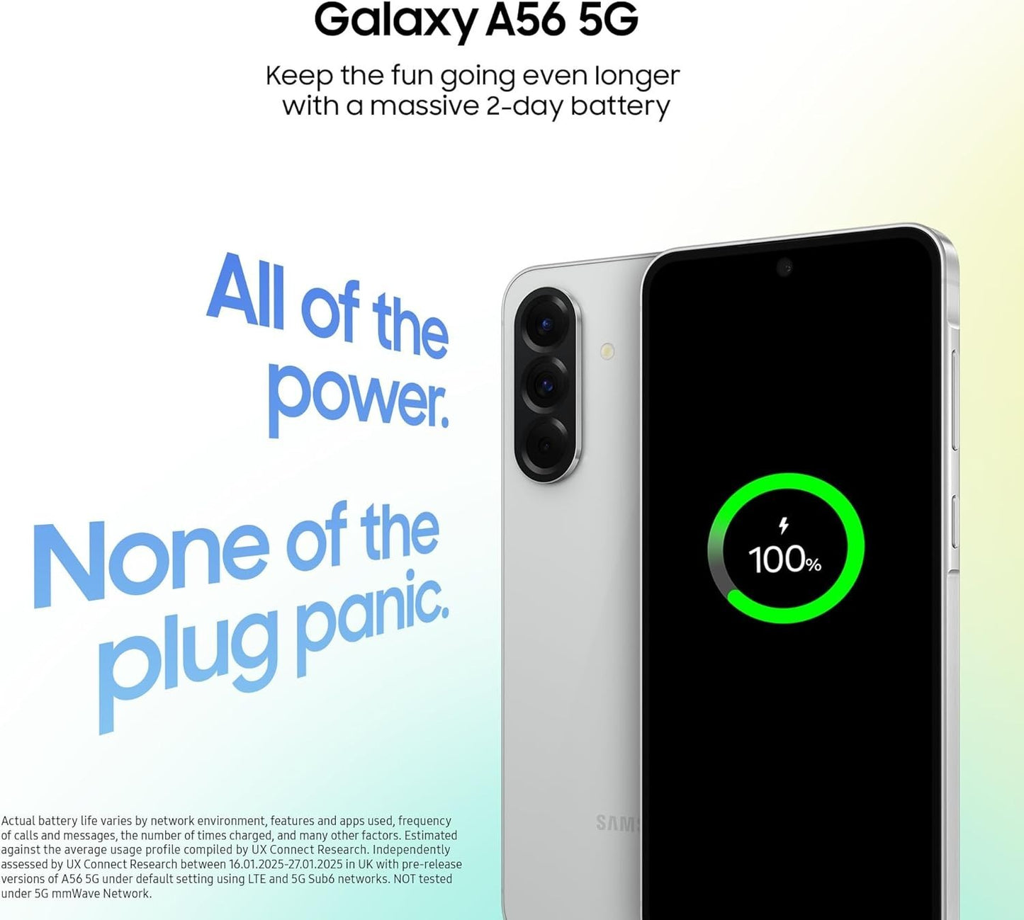 Samsung Galaxy A56 5G 256GB Lightgray Unlocked Brand New Sealed Warranty