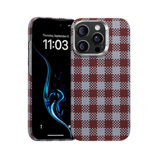 Benks ArmorVichy Kevlar Case Made With Kevlar For Iphone 16 Pro Max Red