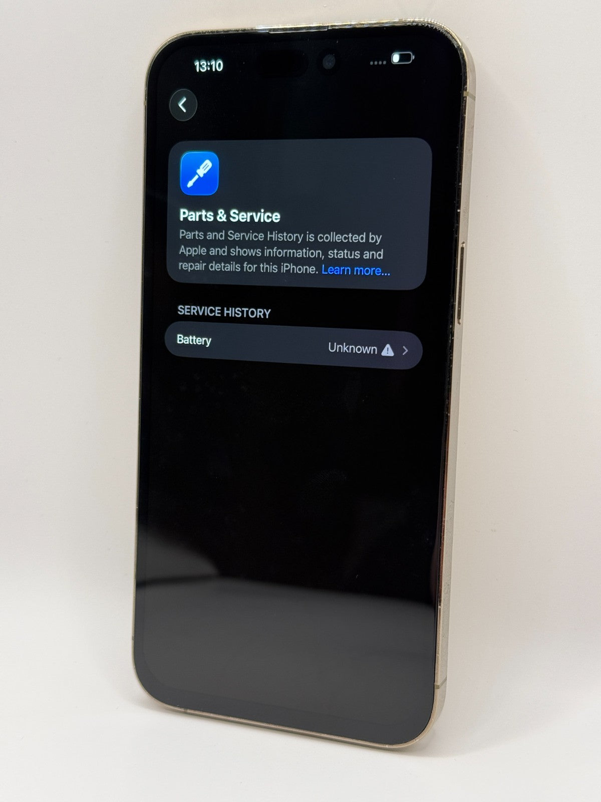 Apple Iphone 14 Pro Max 128GB Gold Excellent Condition Unlocked 100% Battery