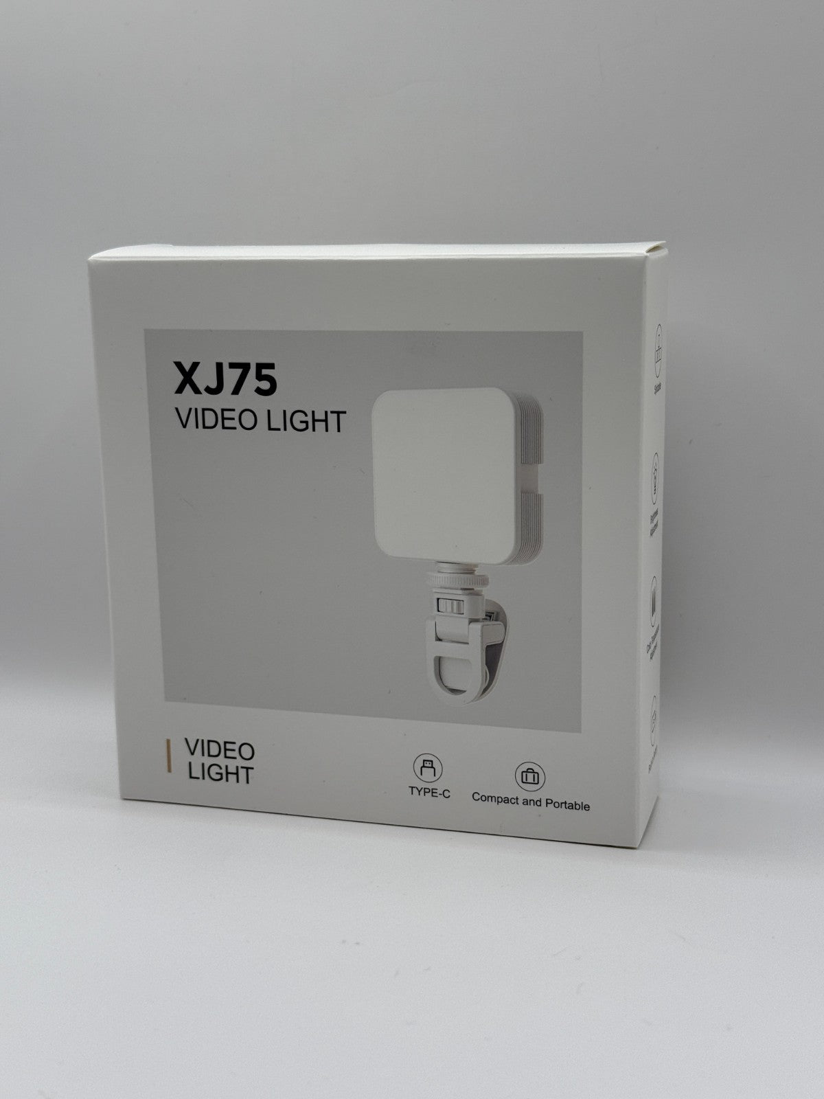 Neewer XJ75 Pocket LED Video Light Rgb White Live Streaming VLOG Video Selfie