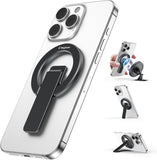 Magtame Magnetic Phone Stand Grip Double Sided Strong Magnetic Holder Black New