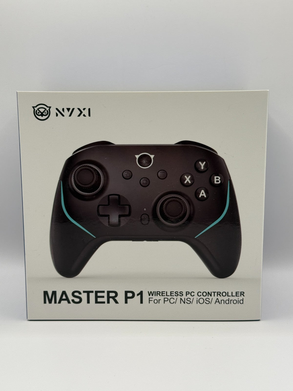 NYXI Master P1 Wireless PC Controller Black RGB Hall Effect Zero Drift Wireless