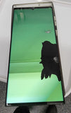 Samsung Galaxy S23 Ultra lcd screen original damaged Green Screen + Frame Black