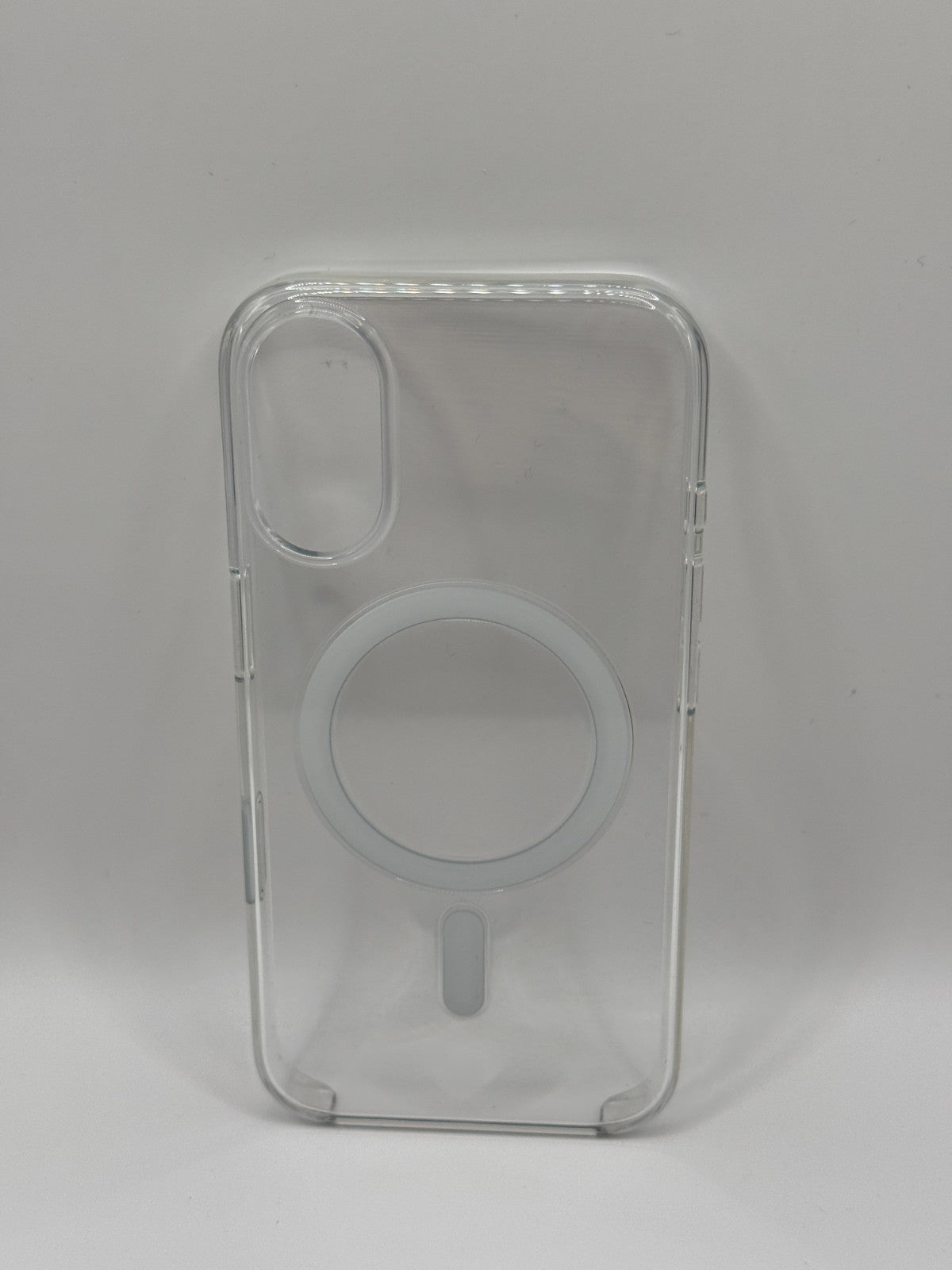 Apple Silicone Iphone 16 Clear Case MagSafe Cover Genuine Used But Excellent