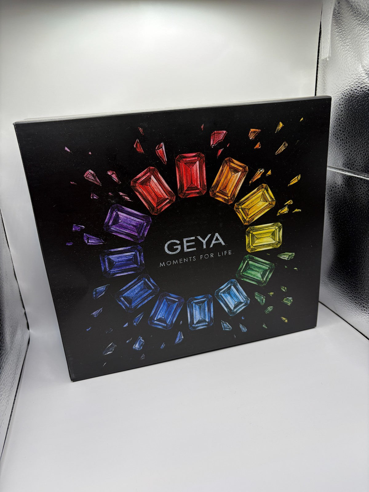 Geya G8253 Stainless Steel Series Automatic Watch Opened Never Used Warranty
