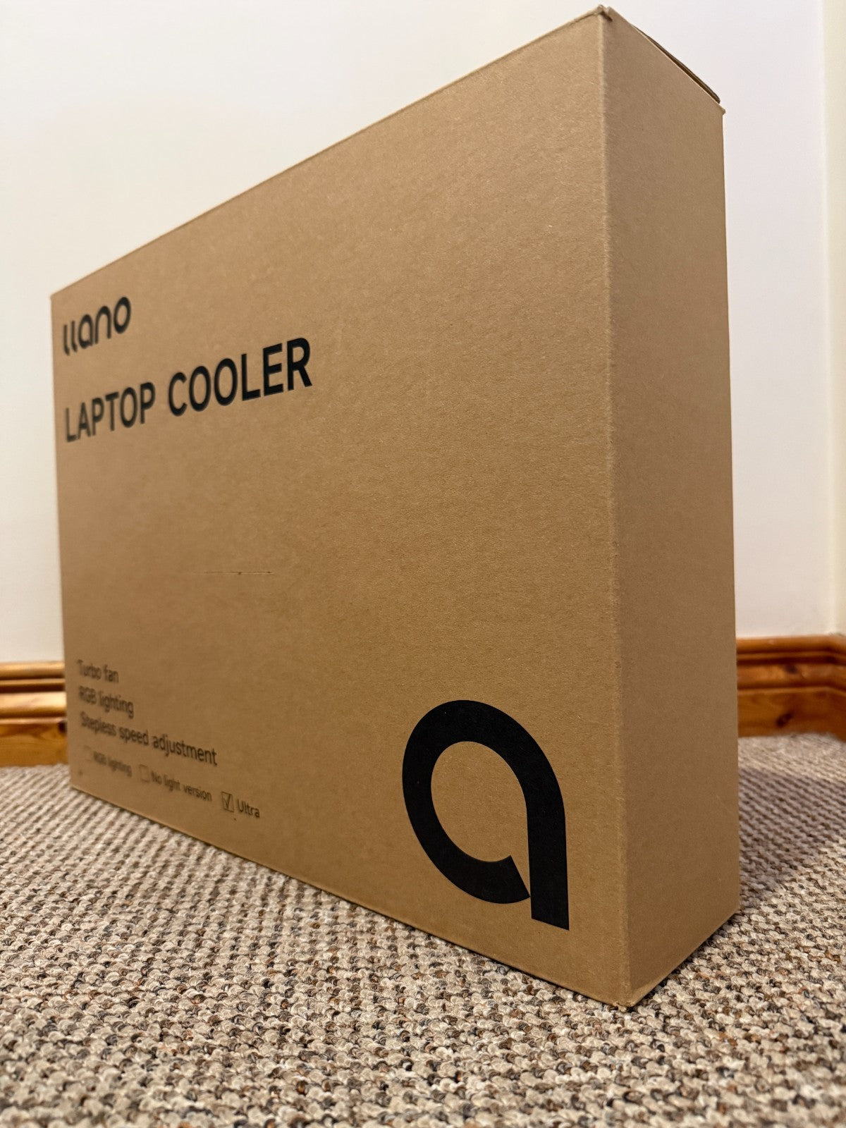 llano V12 Ultra Laptop Cooling Intelligent Software Control RGB Open Never Used
