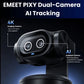 Emeet Pixy with Sony Sensor 4K Dual-Camera AI Tracking Webcam Gesture Control