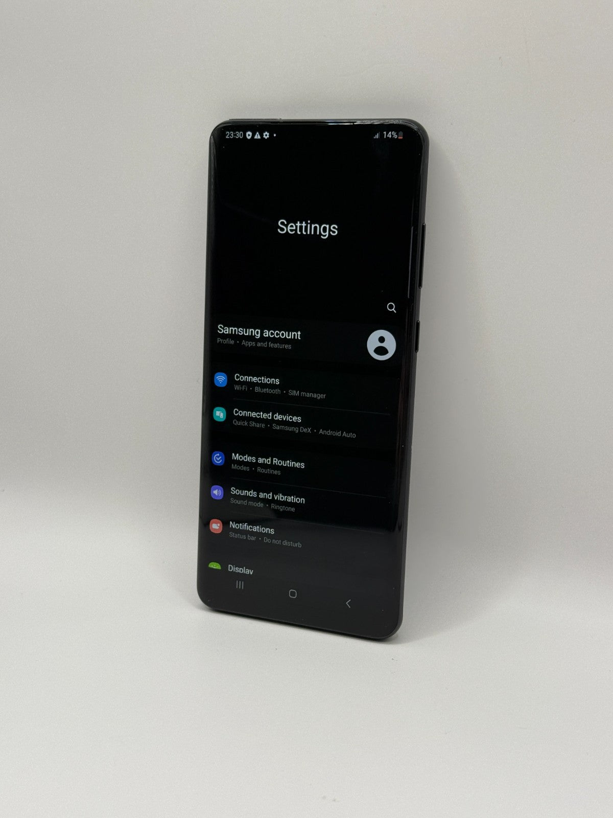 Samsung Galaxy S20 Ultra 5G 128GB Black Unlocked Faulty Back Camera