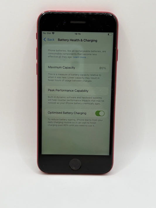 Apple iPhone SE 2nd Gen 64GB Red Unlocked A2296