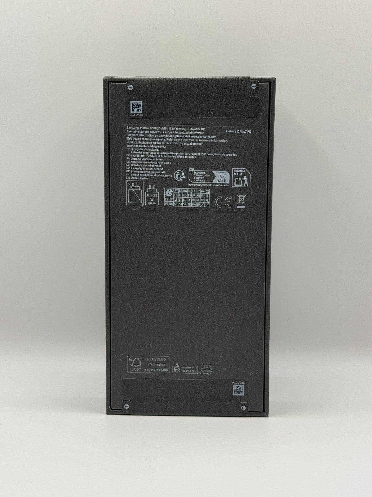 Samsung Galaxy Z Flip7 FE AI Phone 256GB 8GB White Unlocked Brand New Sealed